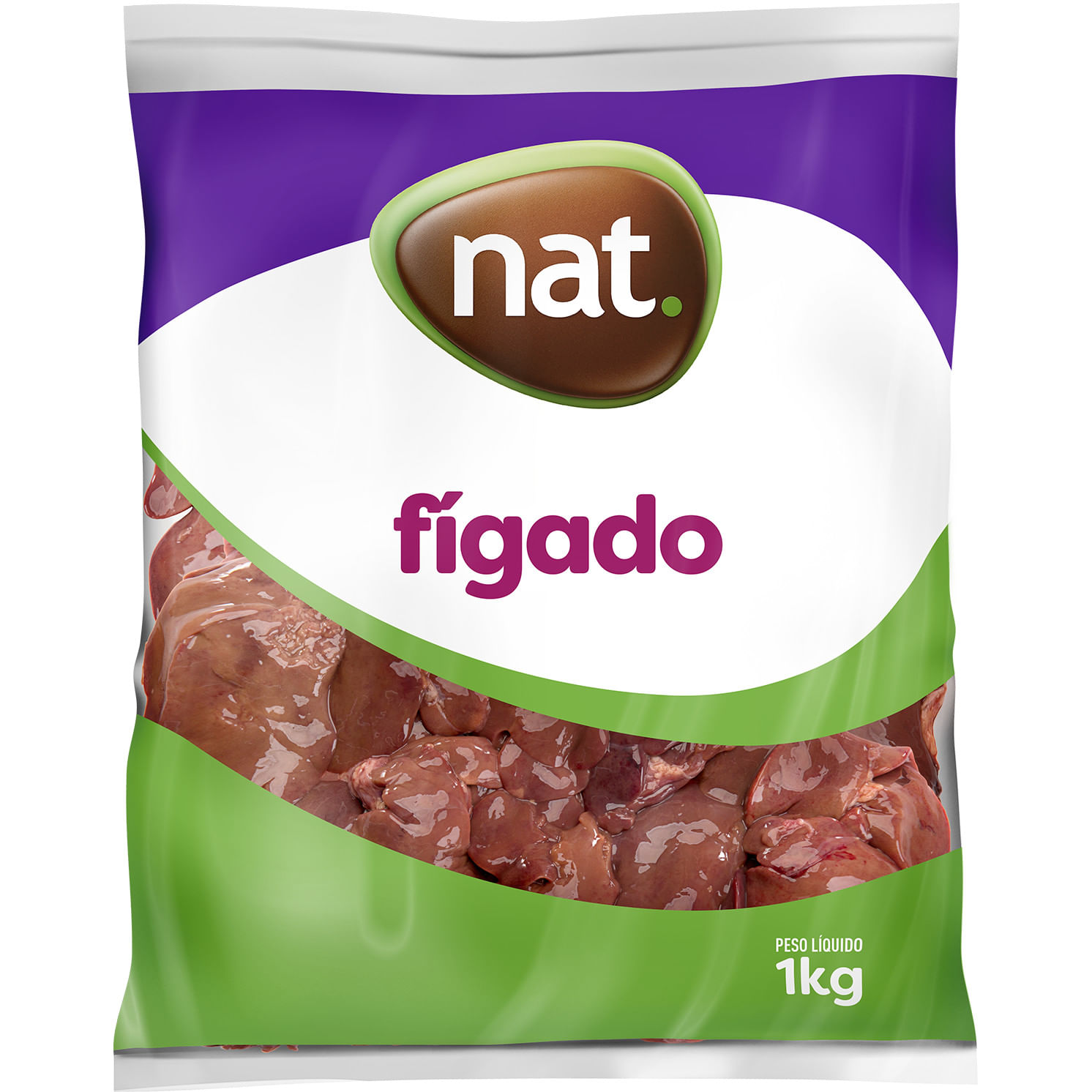 Fígado Frango NAT Congelado 1kg