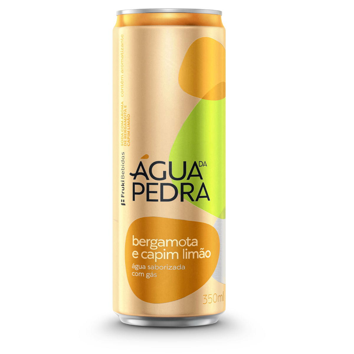Água Saborizada ÁGUA DA PEDRA Bergamota e Capim Limão com Gás 350ml