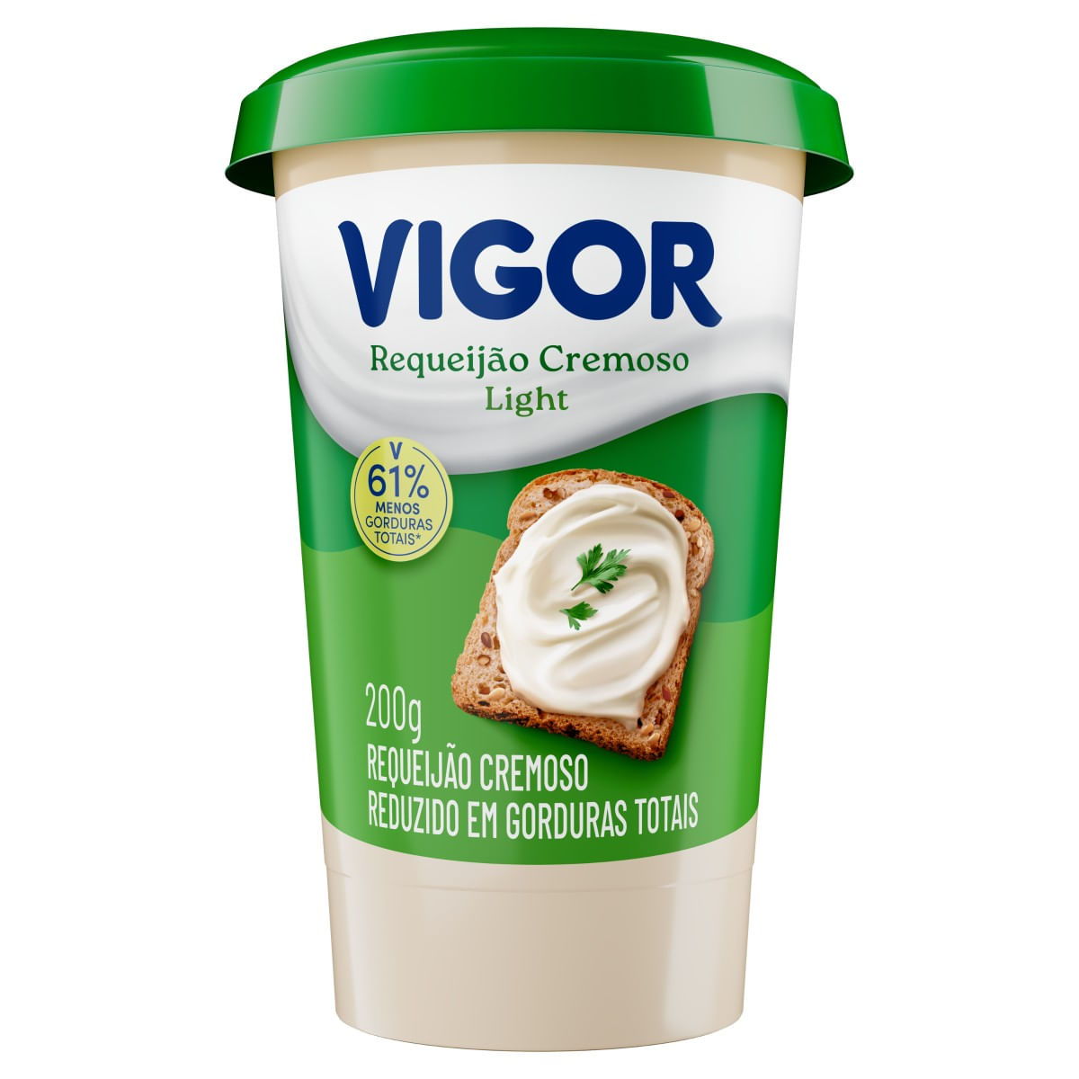 Requeijão Cremoso VIGOR Light 200g