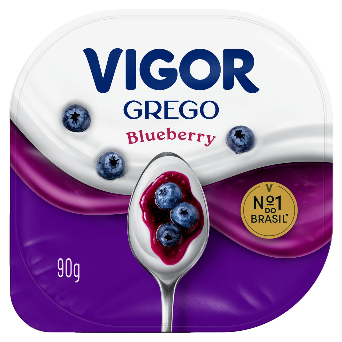 Iogurte VIGOR Grego Bluberry Pt 90g