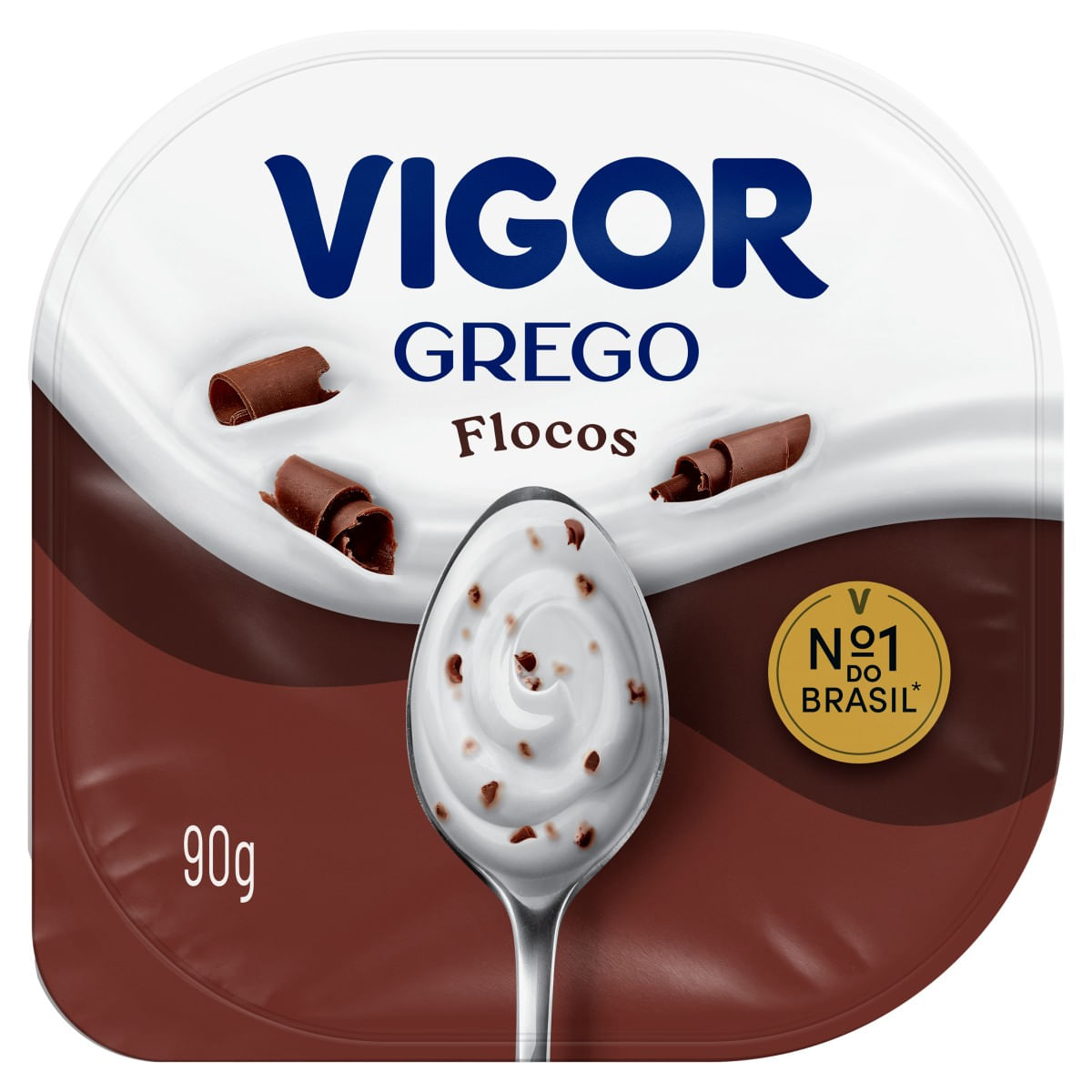 Iogurte VIGOR Grego Flocos Pt 90g