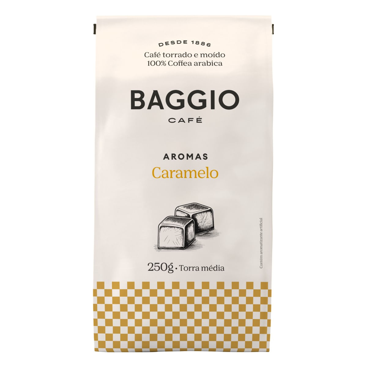 Café BAGGIO Torrado e Moído Caramelo 250g