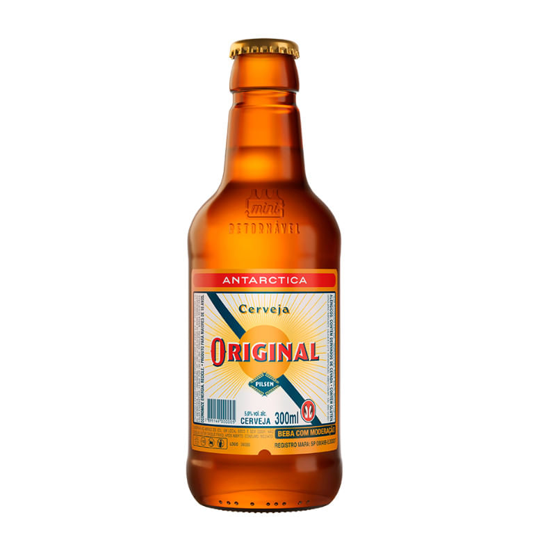 Cerveja ANTARCTICA Original 300ml