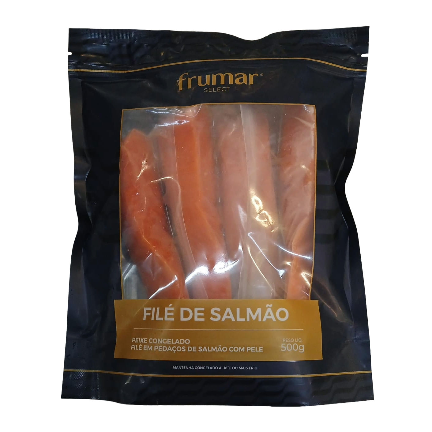 Filé de Salmão FRUMAR com Pele Congelado 500g