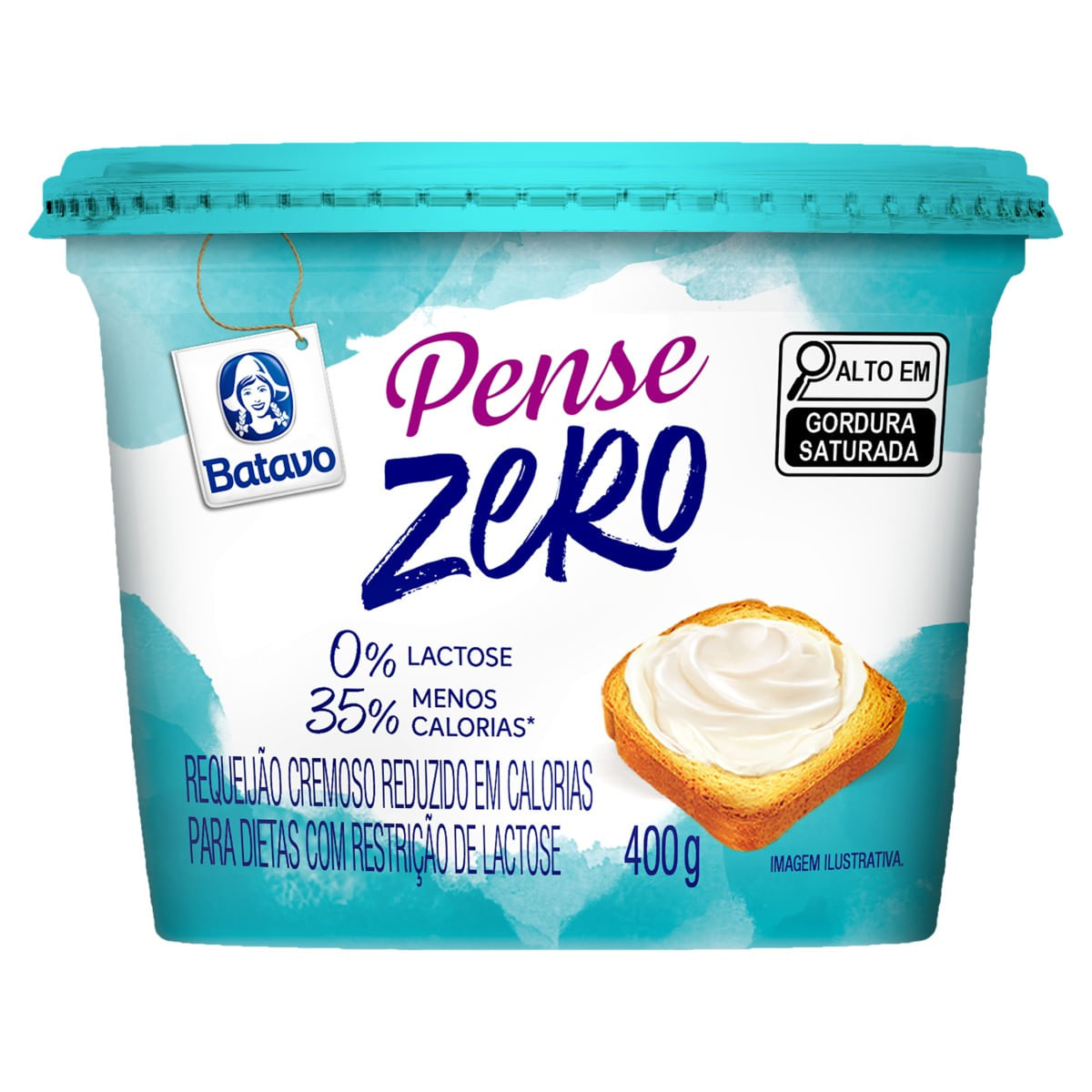 Requeijão BATAVO Cremoso com Queijo Light 400g