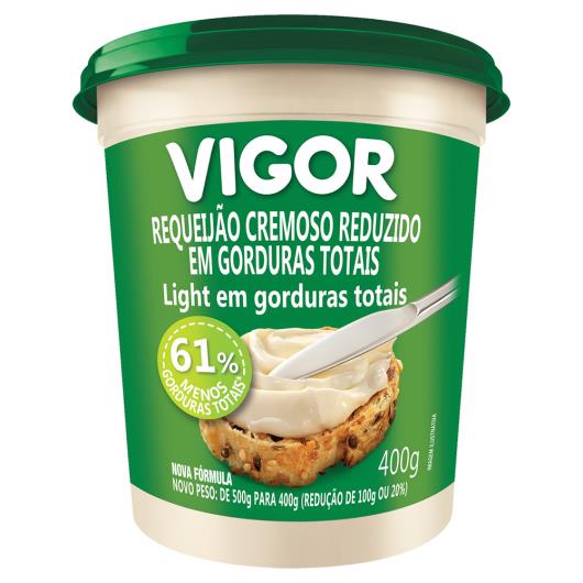Requeijão Light VIGOR 400g
