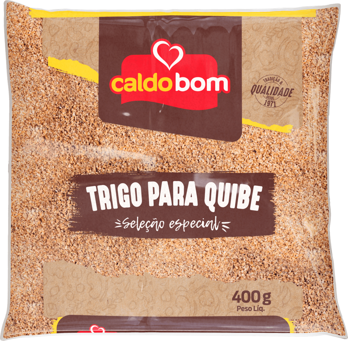 Trigo para Quibe CALDO BOM 400g
