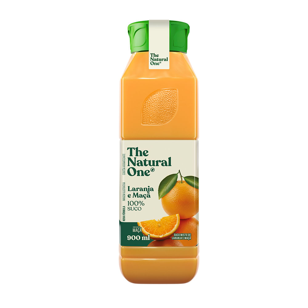 Suco NATURAL ONE Laranja e Maça 100% Suco 900ml