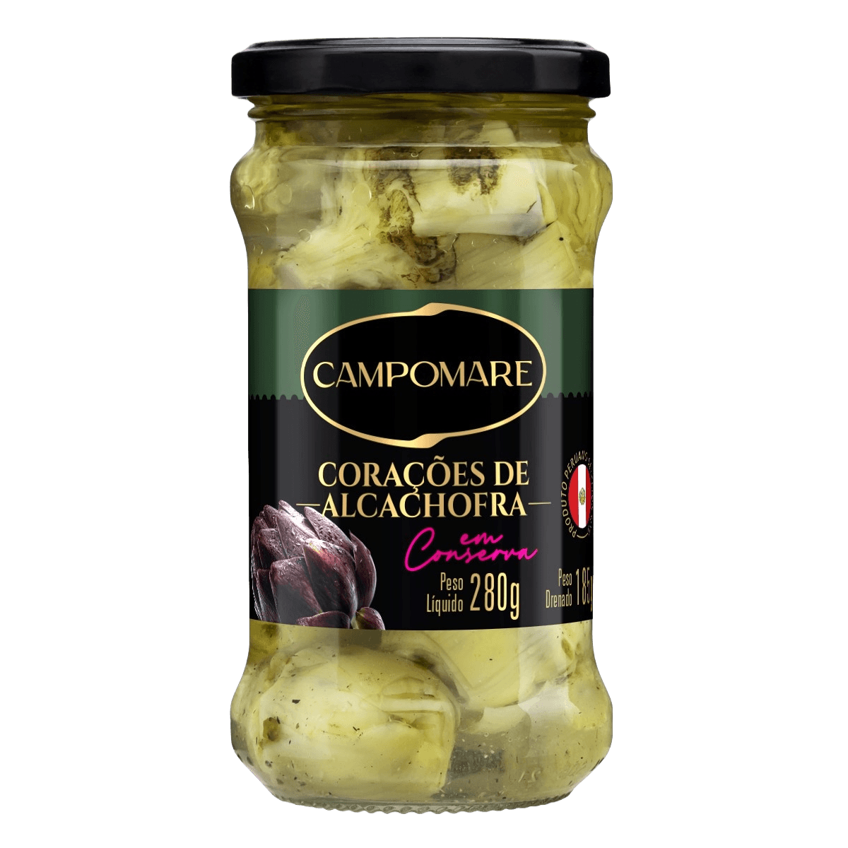 Coração de Alcachofra CAMPOMARE 280G