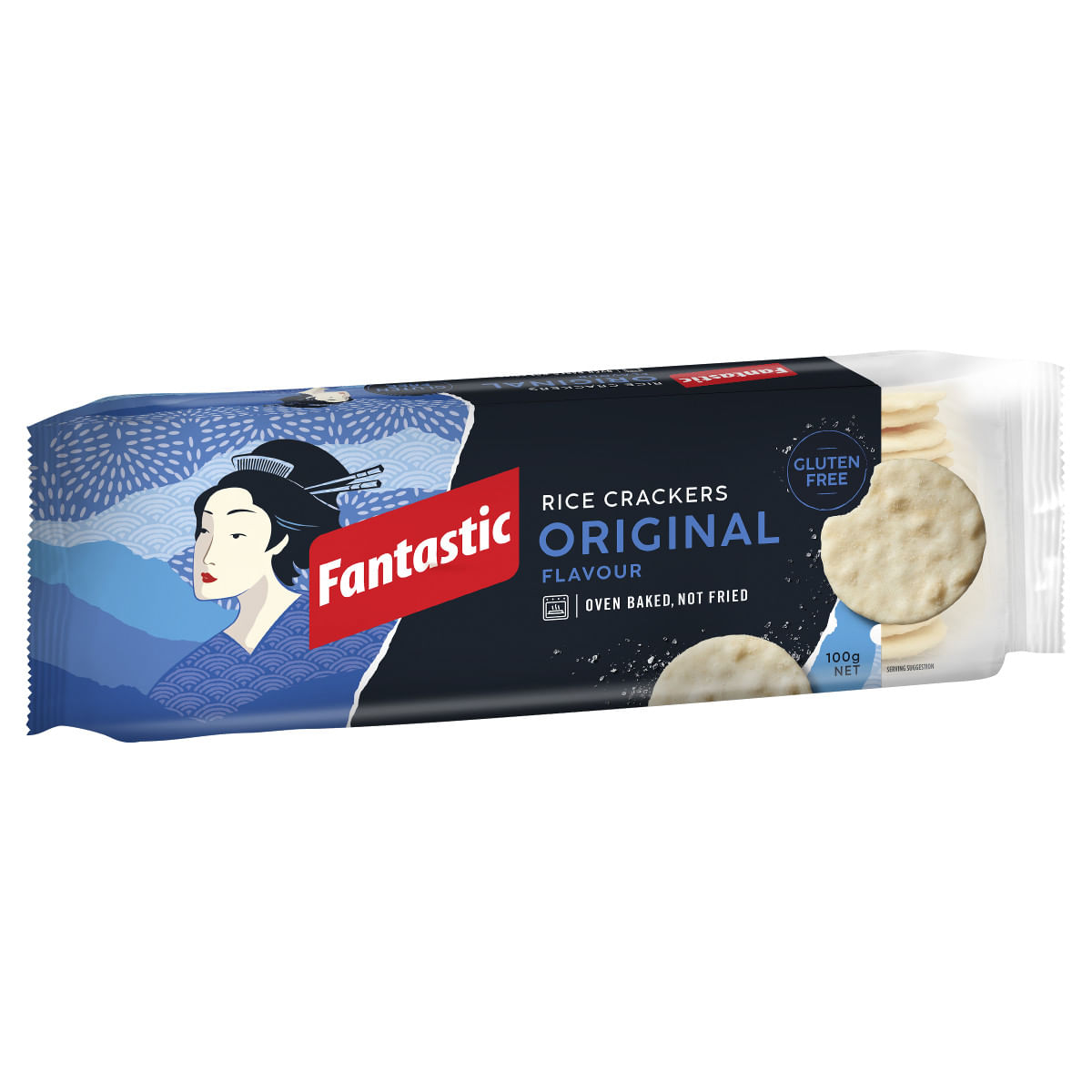 Snack de Arroz FANTASTIC Original Sem Glúten 100g