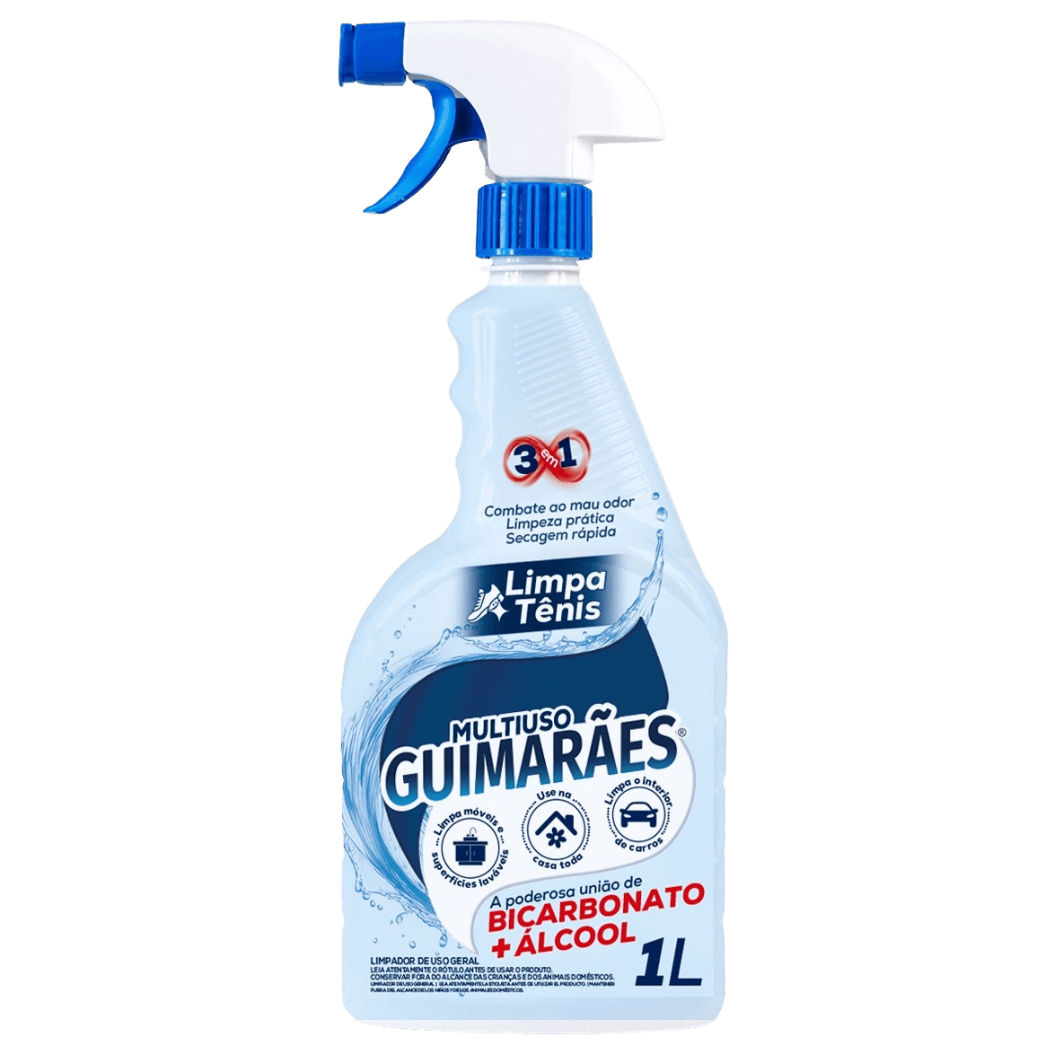 Multiuso GUIMARÃES Com Bicarbonato e Álcool 1l