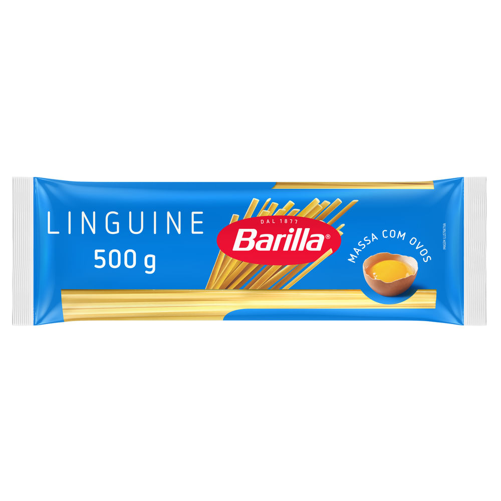 Macarrão Linguine com Ovos BARILLA 500g