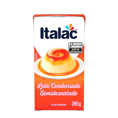 Leite Condensado ITALAC Semidesnatado 395g