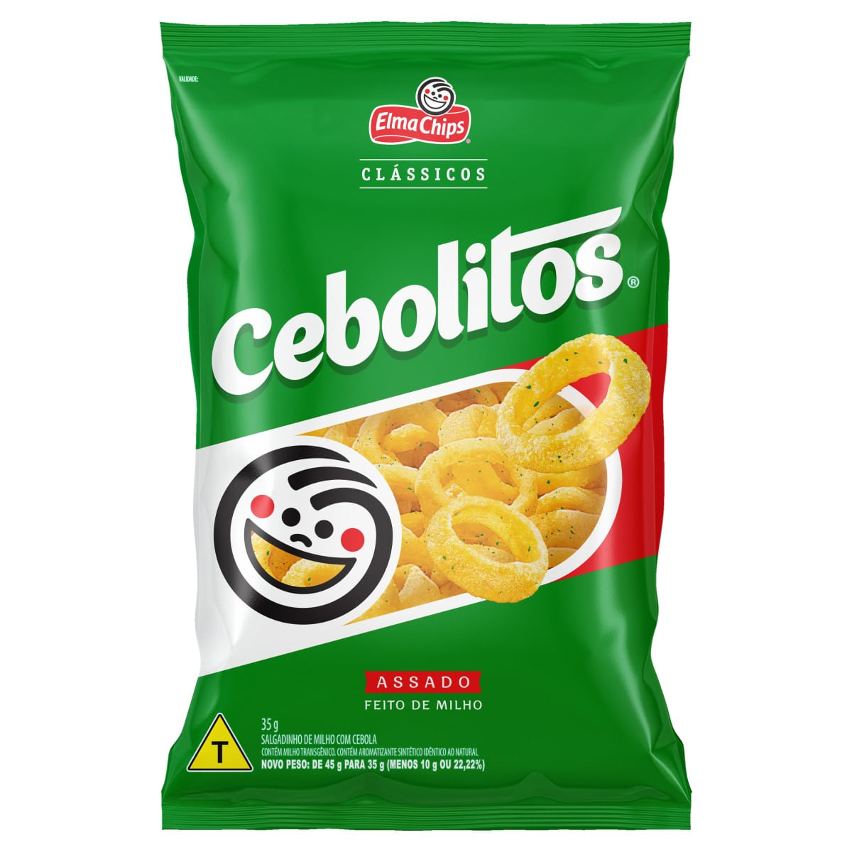 Salgadinho ELMA CHIPS Cebolitos 35g