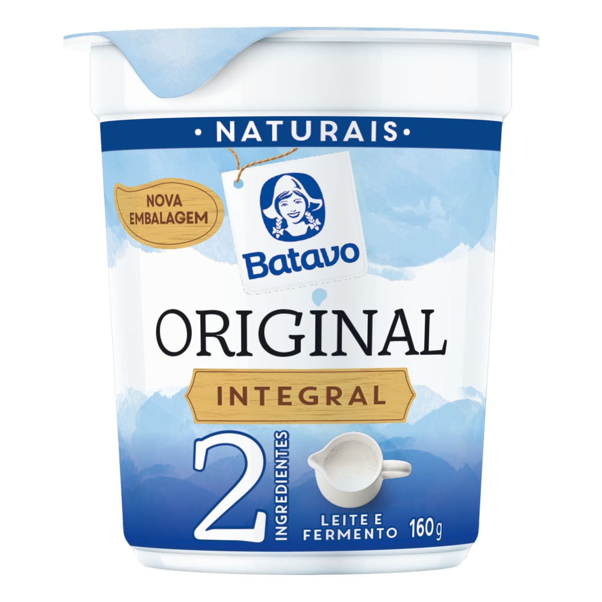 Iogurte BATAVO Original Integral 160g