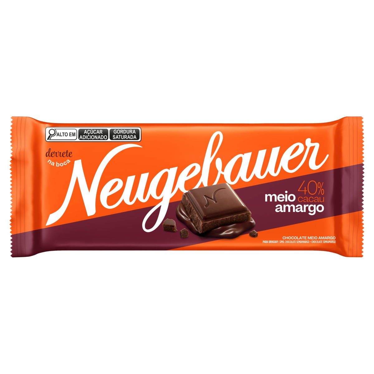Chocolate NEUGEBAUER Meio Amargo 40% Cacau 80g