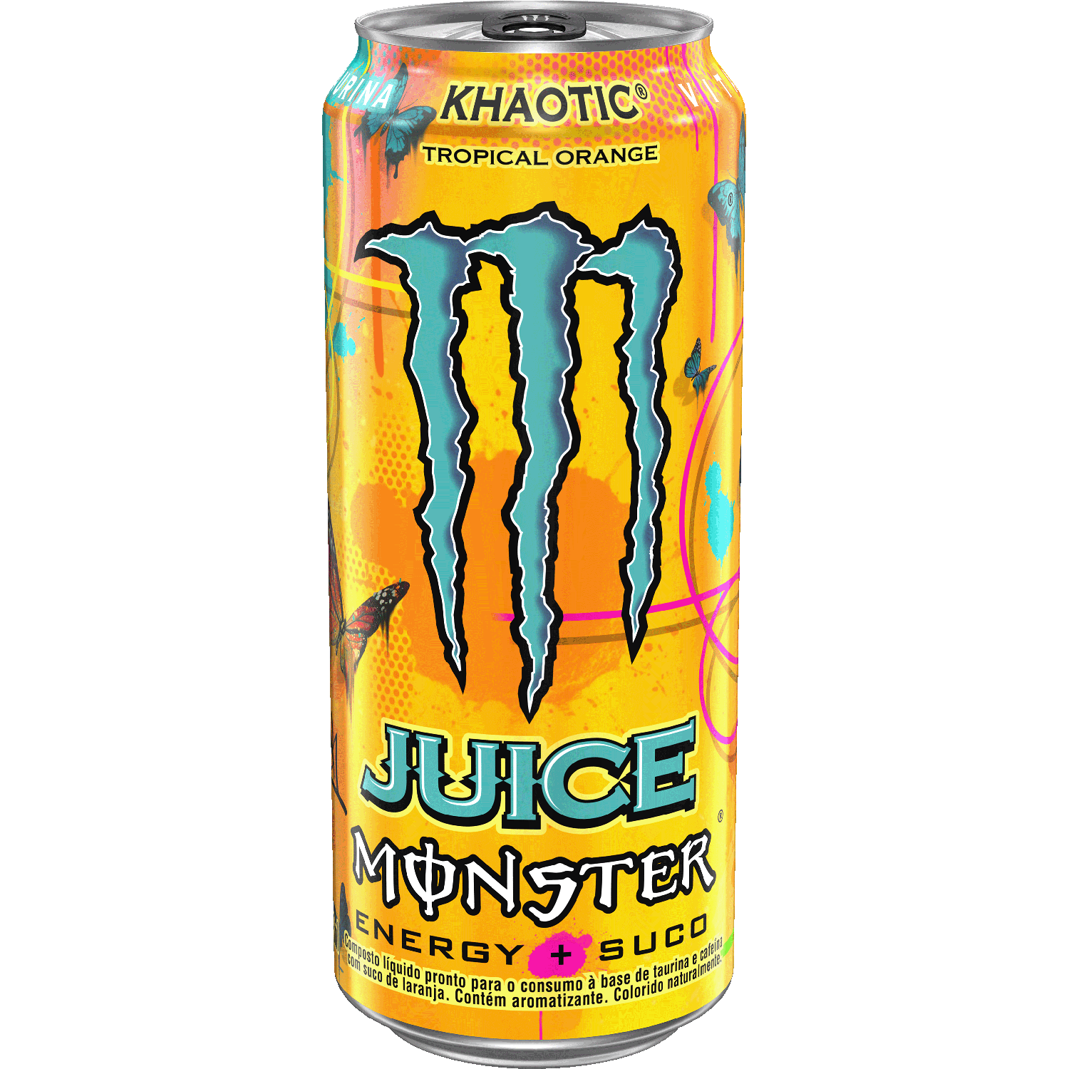 Energético MONSTER Khaotic Tropical Orange Lata 473ml