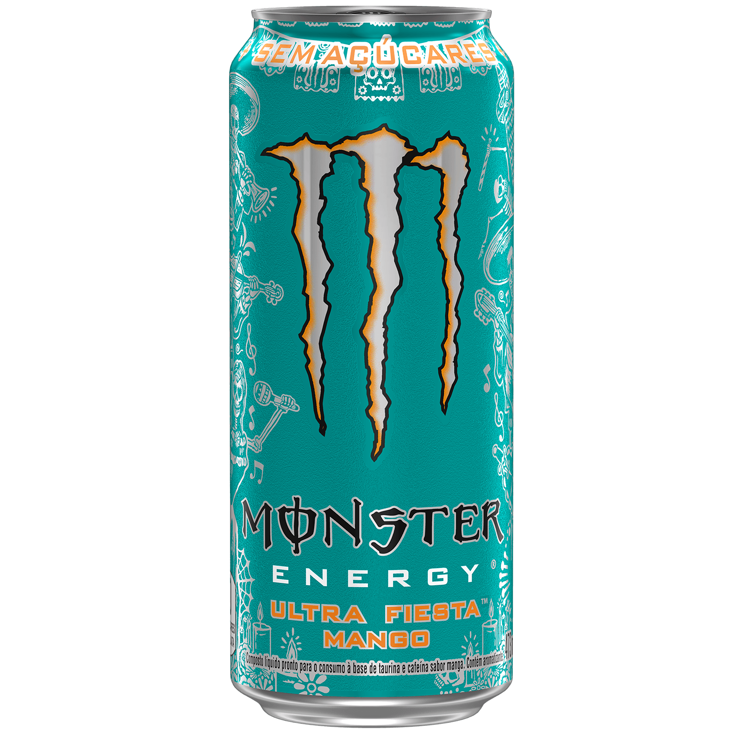 Energético MONSTER Energy Ultra Fiesta Mango Sem Açúcares 473ml