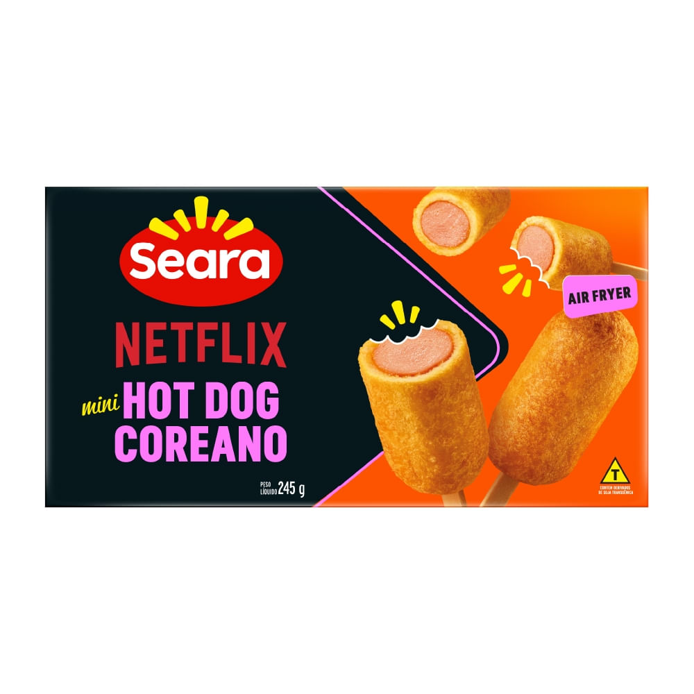 Mini hot dog coreano SEARA Netflix 245g