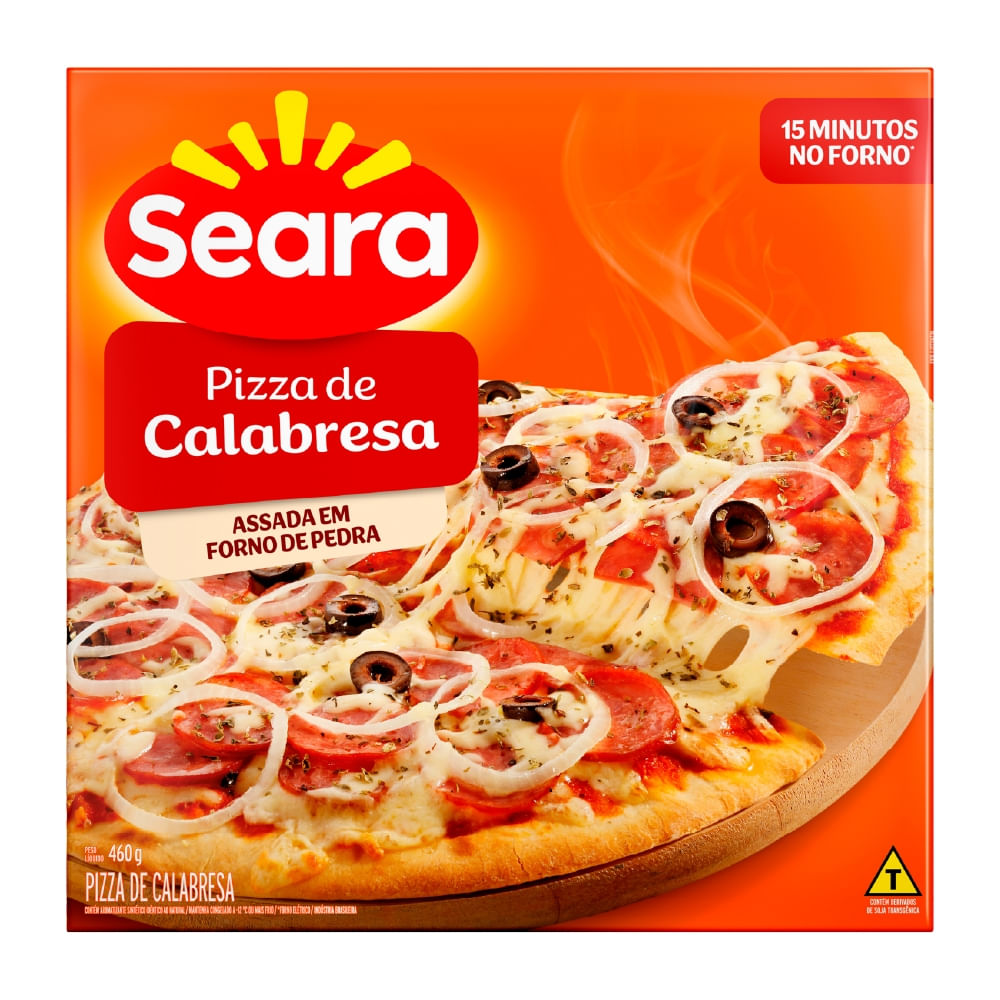 Pizza de calabresa SEARA 460g