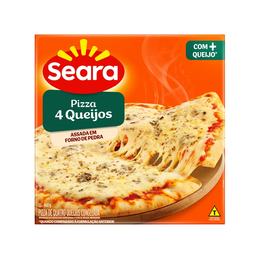 Pizza 4 queijos SEARA 460g