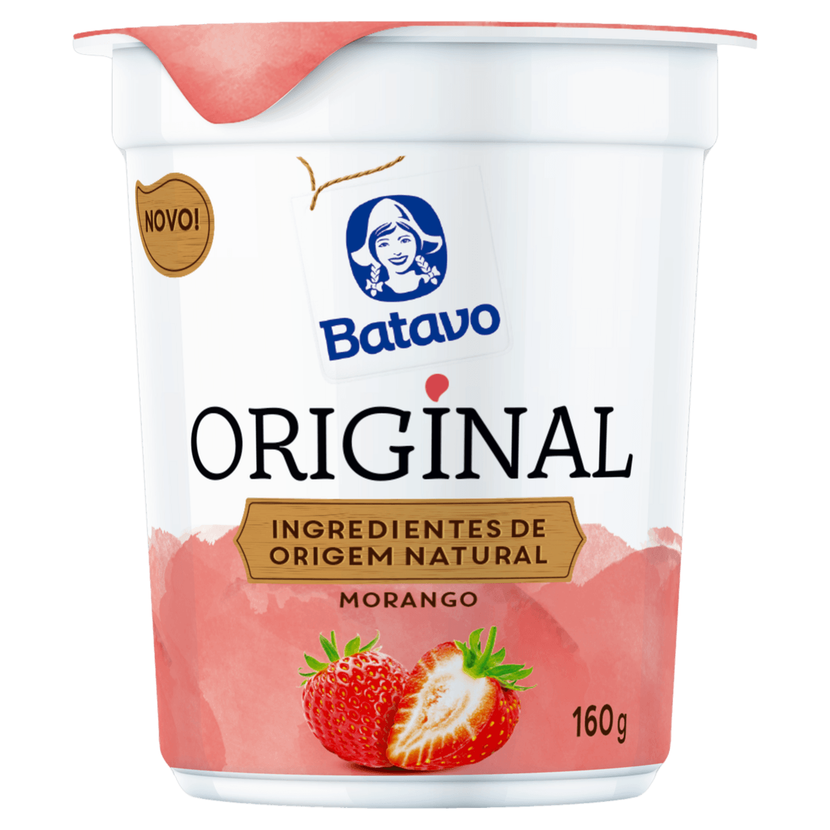 Iogurte BATAVO Original Morango 160g