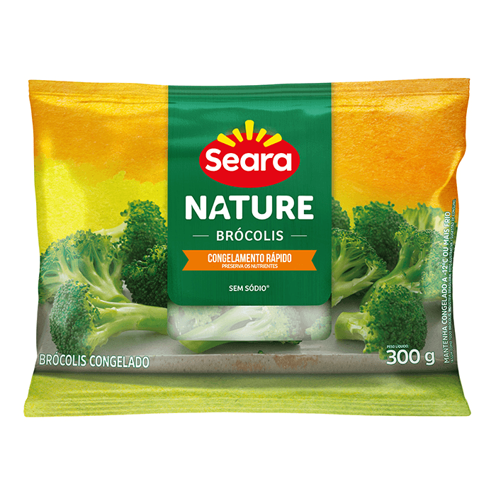 Brócolis SEARA Nature Congelado 300g