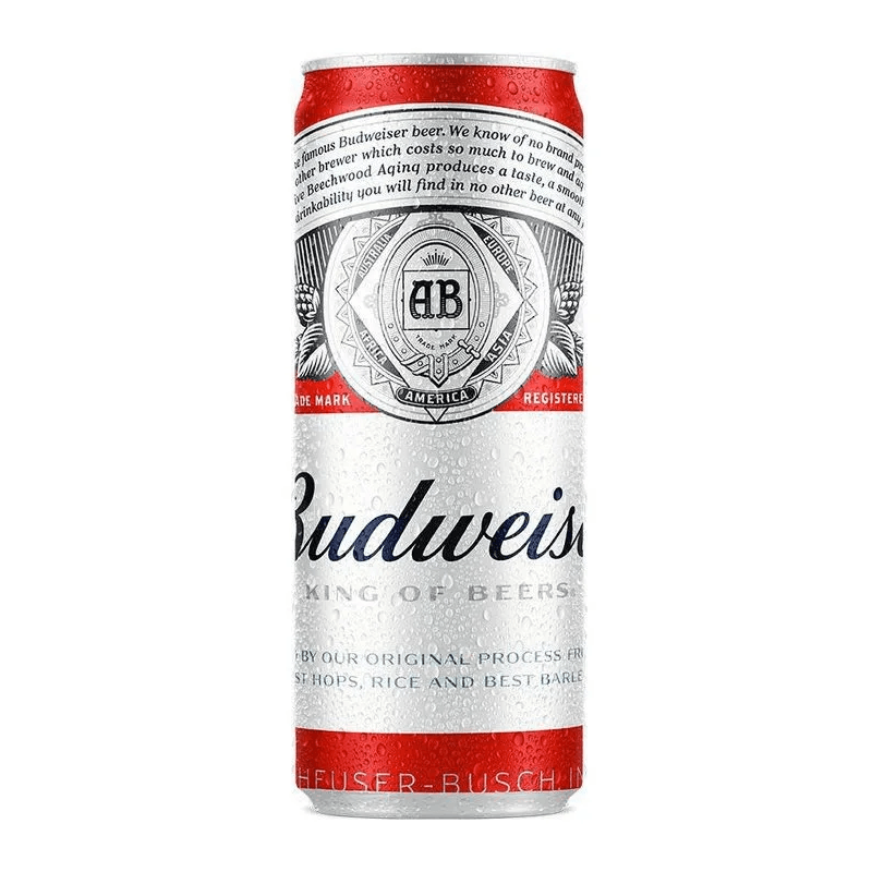 Cerveja BUDWEISER American Lager 350ml Lata