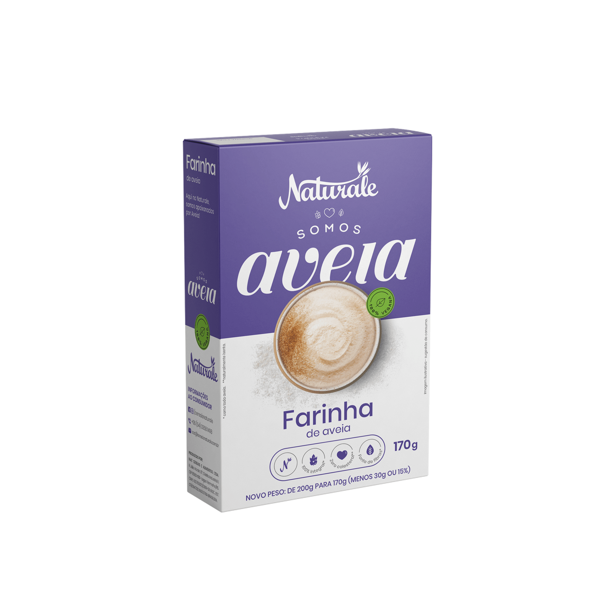Farinha de Aveia NATURALE 170g