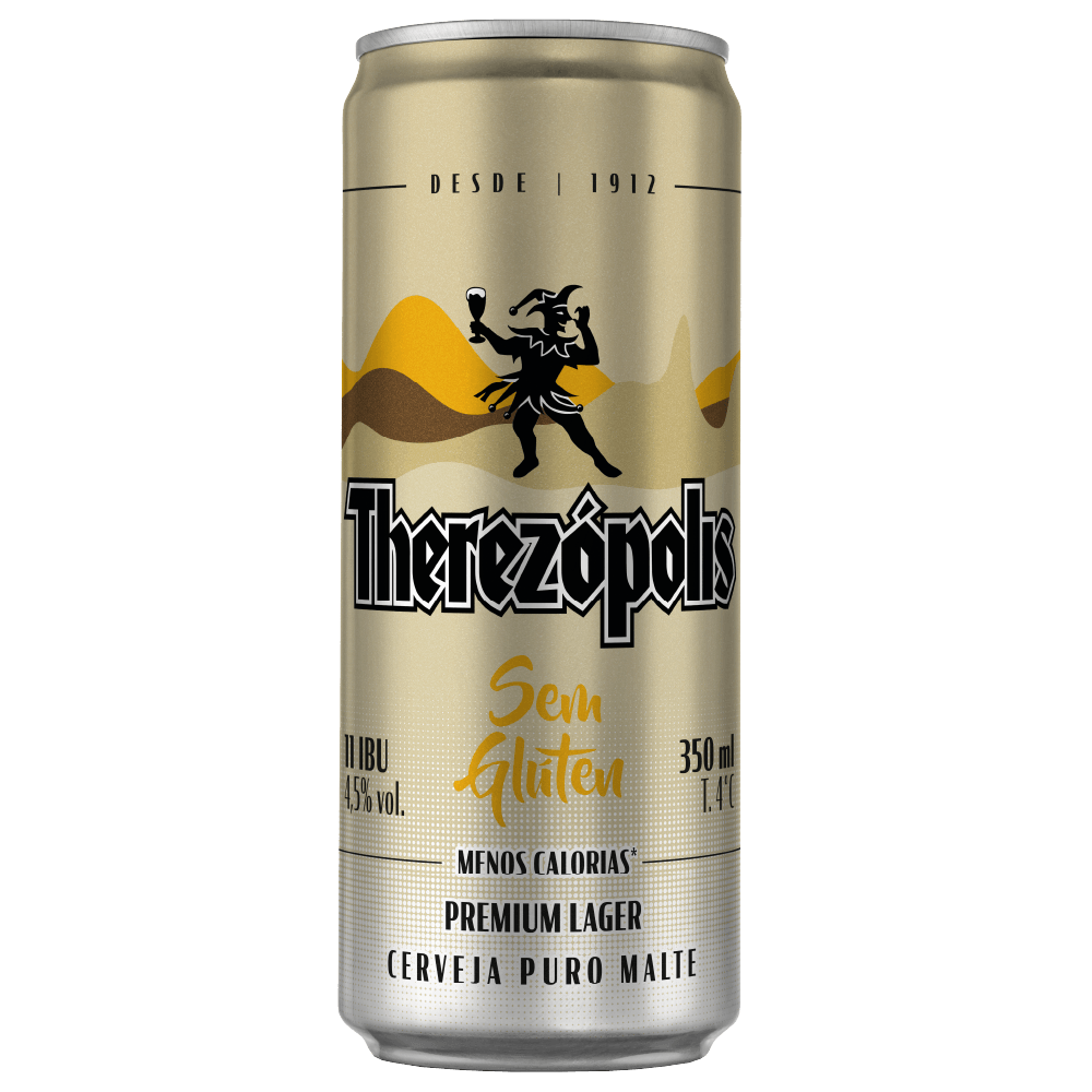 Cerveja THEREZÓPOLIS Sem Glúten 350ml