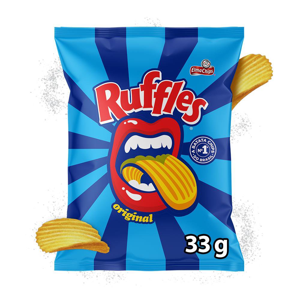 Batata Ondulada RUFFLES Original 33g
