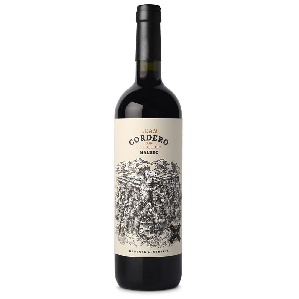 Vinho Argentino GRAN CORDERO CON PIEL DE LOBO Malbec 750ml