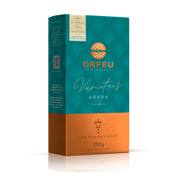 Café ORFEU Arara Torrado e Moído 250g